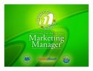 Bài thuyết trình: Marketing Manager