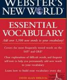 Webster's New World Essential Vocabulary 