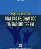 Luật bảo vệ, chăm sóc và giáo dục trẻ em