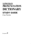 Pronunciation dictionary