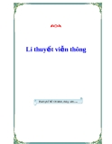 Lí thuyết viễn thông