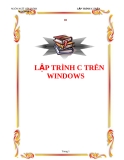 Lập trình C trên Window