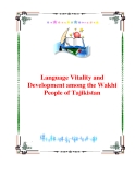 Report:"Language Vitality and Development among the Wakhi People of Tajikistan"