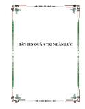 BẢN TIN QUẢN TRỊ NHÂN LỰC