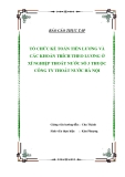 Đề tài luận văn tốt nghiệp "Tổ chức kế toán tiền lương và các khoản trích theo lương ở Xí nghiệp Thoát nước số 3 thuộc Công ty Thoát nước Hà Nội"