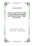 Luận văn tốt nghiệp "Công tác quản lý TSCĐ và nâng cao hiệu quả sử dụng TSCĐ tại Công ty cổ phần may Nam Hà"