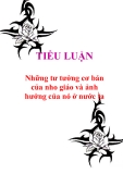 Tiểu luận Triết học: Học thuyết về hình thái kinh tế - xã hội và vấn đề quá độ lên CNXH ở Việt Nam