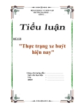 Tiểu luận : Thực trạng xe buýt hiện nay