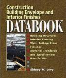 Construction Building Envelopeand Interior Finishes Databook