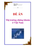 Đề án "Thị trường chứng khoán ở Việt Nam"