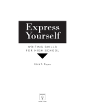Wagner - Express Yourself - Writing Skills for High School