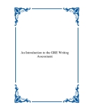 An Introduction to the GRE Writing Assessment