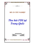 Luận văn tốt nghiệp "Thu hút FDI tại Trung Quốc"