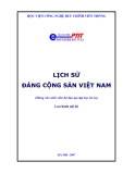 Bài giảng Lịch sử Đảng Cộng sản Việt Nam (Dùng cho sinh viên hệ đào tạo đại học từ xa)