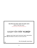 Luận văn tốt nghiệp về “Một số biện pháp nhằm phát triển thị trường tiêu thụ sản phẩm của Công ty Cao Su Sao Vàng”