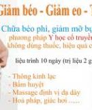 Đông y có thể làm giảm cân không?