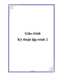 Giáo trình Kỹ thuật lập trình 2