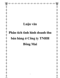 Luận văn- Phân tích tình hình doanh thu bán hàng ở Công ty TNHH Bông Mai