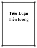 Luận văn - tiền lương