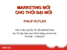 Marketing cho thời đại mới - Philip Kotler