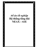 HỆ THỐNG TỔNG ĐÀI NEAX - 61E