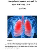 Đề cương lâm sàng: Bệnh phổi tắc nghẽn mạn tính (CODP 3)