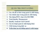 Giáo trình Quản trị chất lượng_ Chương 8