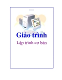 Giáo trình: Lập trình cơ bản