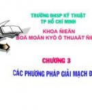 Các phương pháp giải mạch điện