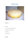 Cheese Cake