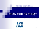 Tài liệu tham khảo Phân tích kỹ thuật