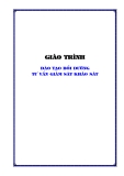 Giám sát Đào tạo bồi dưỡng tư vấn giám sát khảo sát