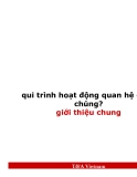 Qui trình hoạt động quan hệ công chúng? - Giới thiệu chung