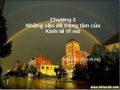 Những vấn đề trọng tâm của Kinh tế Vĩ mô