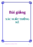 Bài giảng xác suất thống kê