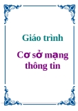 Giáo trình môn Cơ sở mạng thông tin - ĐH Bách Khoa Hà Nội