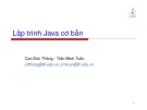 Lập trình Java cơ bản 