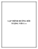 Lập trình hướng đối tượng C++