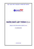 NGÔN NGỮ LẬP TRÌNH C++ (Dùng cho sinh viên)