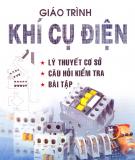 Giáo trình Cơ sở Khí cụ điện