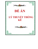 Đề án lý thuyết thống kê " Vận dụng phương pháp dãy số thời gian để phân tích sự biên động của kim ngạch xuất khẩu dệt may thời kì 1996-2003 và dự báo 2004"