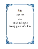 Đề Tài: Thiết kế Rơle trung gian kiểu kín.