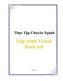 Thực Tập Chuyên Ngành  Lập trinh Visual Basic 6.0