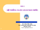 Hệ thống ngân sách nhà nước