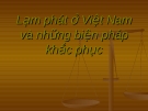 Báo cáo: Lạm phát ở Việt Nam và những biện pháp khắc phục