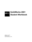 SolidWorks 2001- Student Workbook