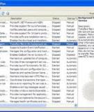 Các dịch vụ (Services) của Windows