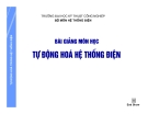 Bài giảng môn học Tự động hóa hệ thống điện