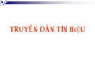 Truyền dẫn tín hiệu