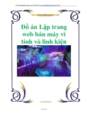 Đồ án Lập trang web bán máy vi tinh và linh kiện